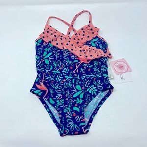 Floatimini Toddler Girl’s One Piece Swimsuit Size 3T Brand New W/Tags
